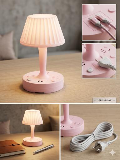 Smart Safety Table lamp Socket